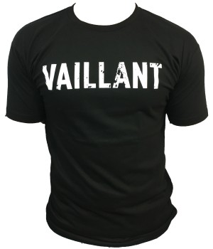 T-Shirt  ALONZO VAILLANT NOIR - ROUGE