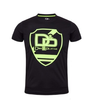T-shirt DP - Logo jaune fluo
