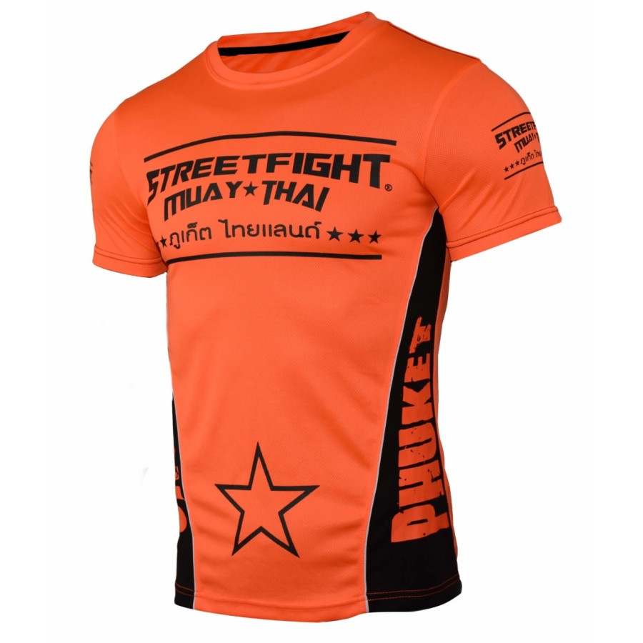maillot orange fluo