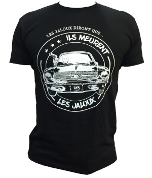 T-shirt les Jaloux RADOUDOUD13 noir