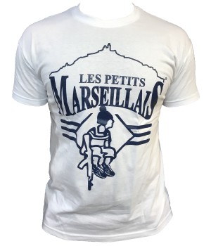 T-shirt les petits marseillais kalash BLANC