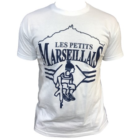 T-shirt les petits marseillais kalash BLANC