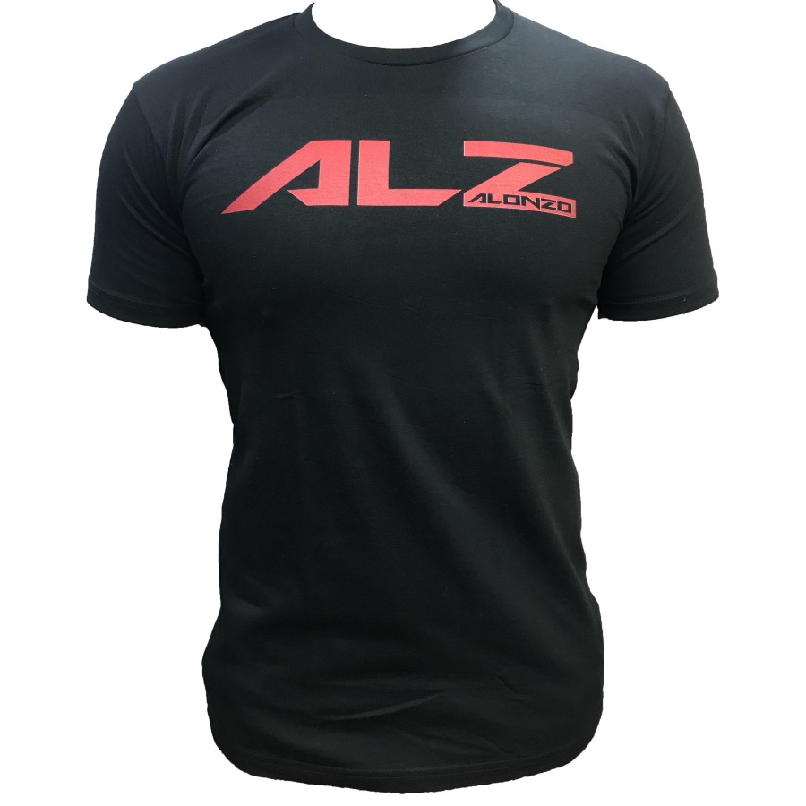 T-Shirt  ALONZO ALZ ROUGE NOIR
