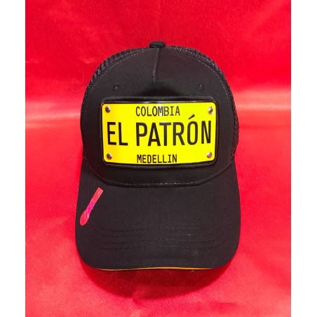 Casquette Plaque Jaune EL PATRON