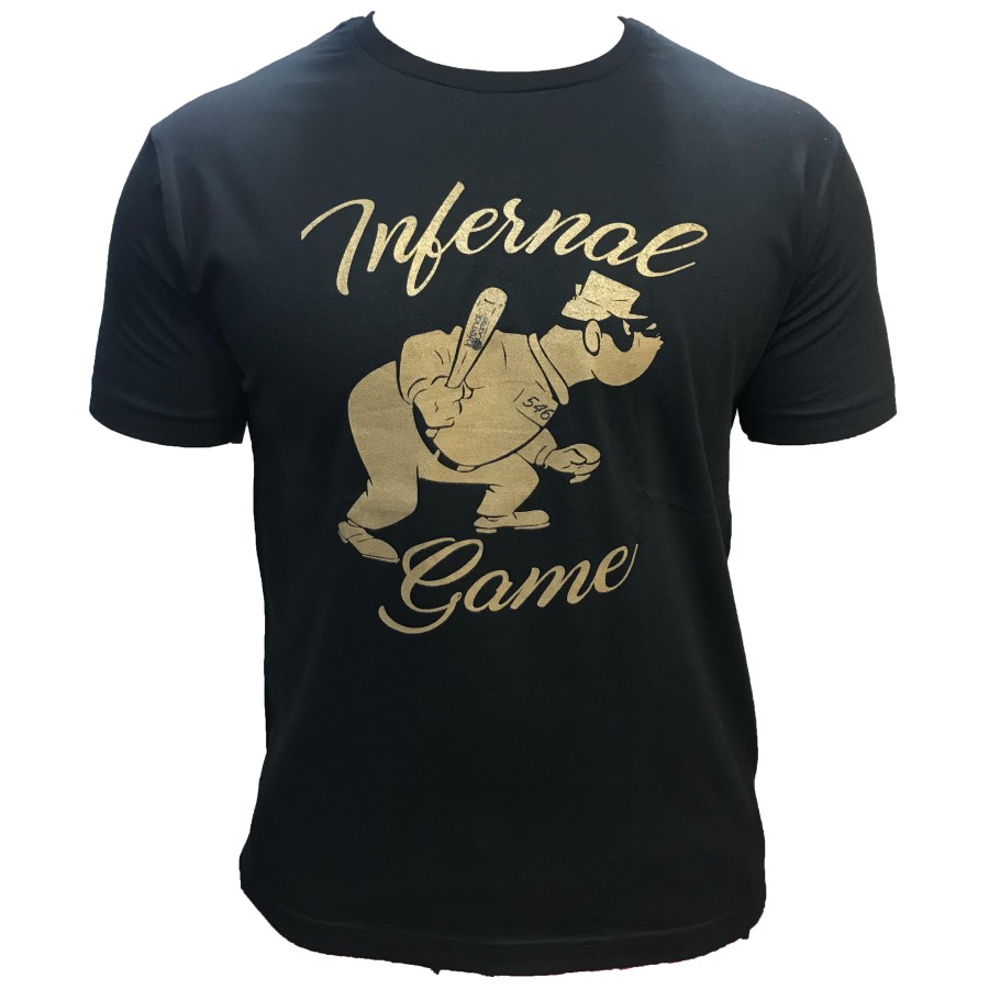 T-shirt Infernal game Noir Moubarak