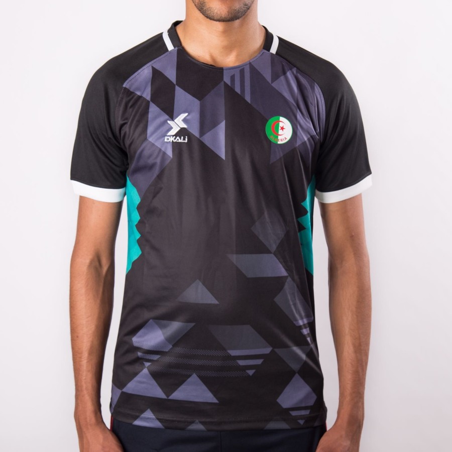 T-shirt Algerie - Noir