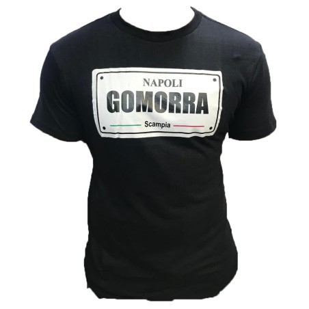 Napoli Gomorra  Tshirt Logo Noir