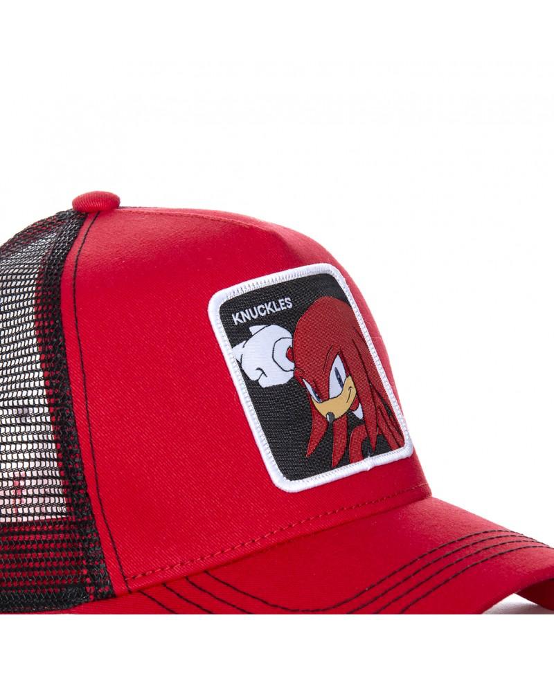 CAPSLAB Casquette Sonic Rouge