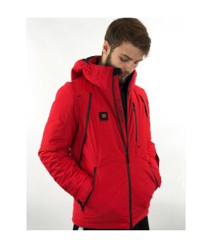 Blouson Scampia chauffant Creed - Rouge