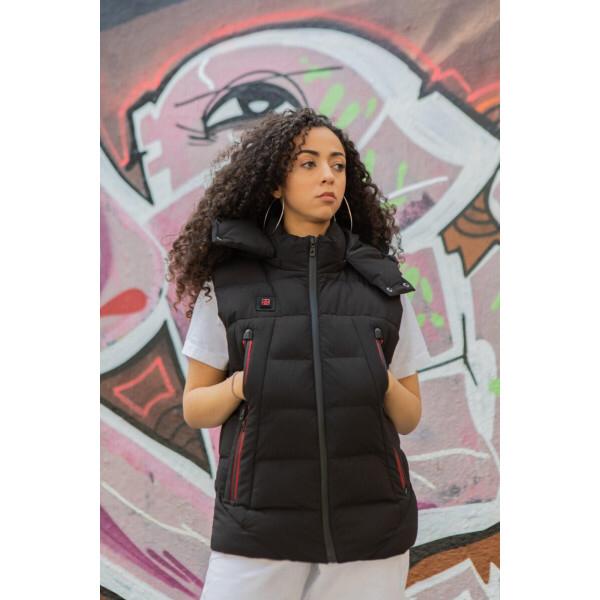 doudoune sans manche chauffante homme