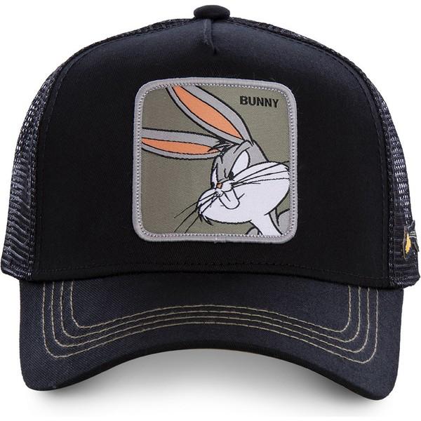 CAPSLAB CASQUETTE TRUCKER BUNNY NOIR by Capslab BELSUNCE SHOP