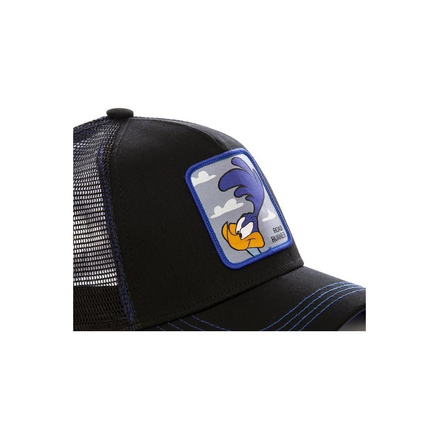 CAPSLAB  - CASQUETTE TRUCKER ROAD RUNNER NOIR by Capslab