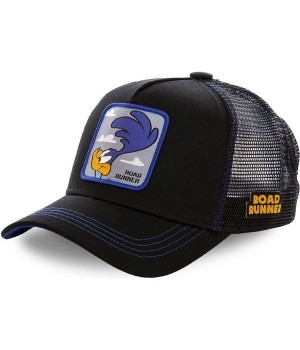 CAPSLAB  - CASQUETTE TRUCKER ROAD RUNNER NOIR by Capslab