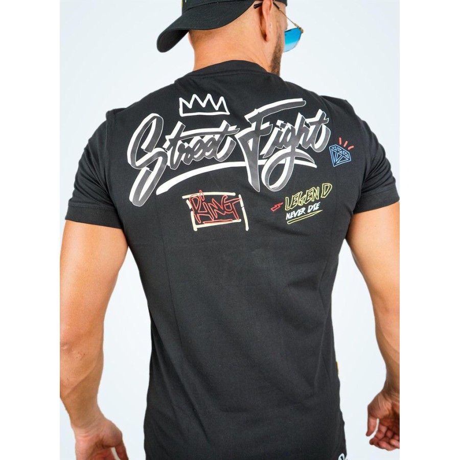  StreetFight T-Shirt Noir « Collection Vatos »