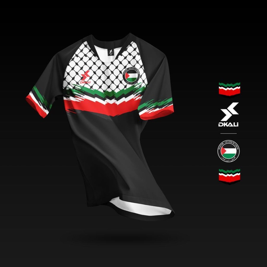 Dkali T-shirt 2020 Palestine noir
