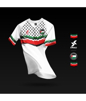 Dkali T-shirt 2020 Palestine blanc