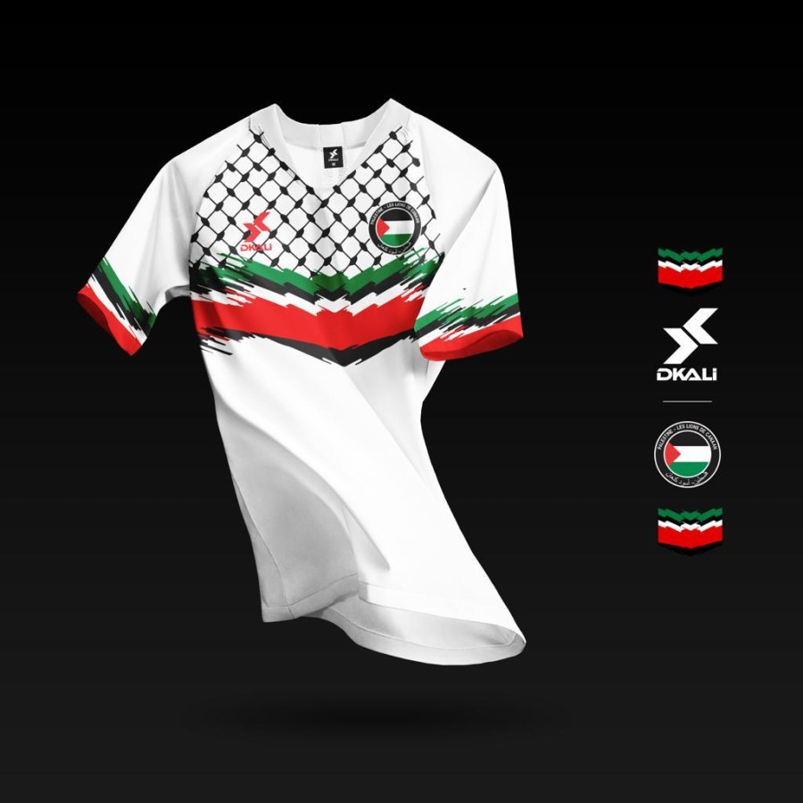 Dkali T-shirt 2020 Palestine blanc