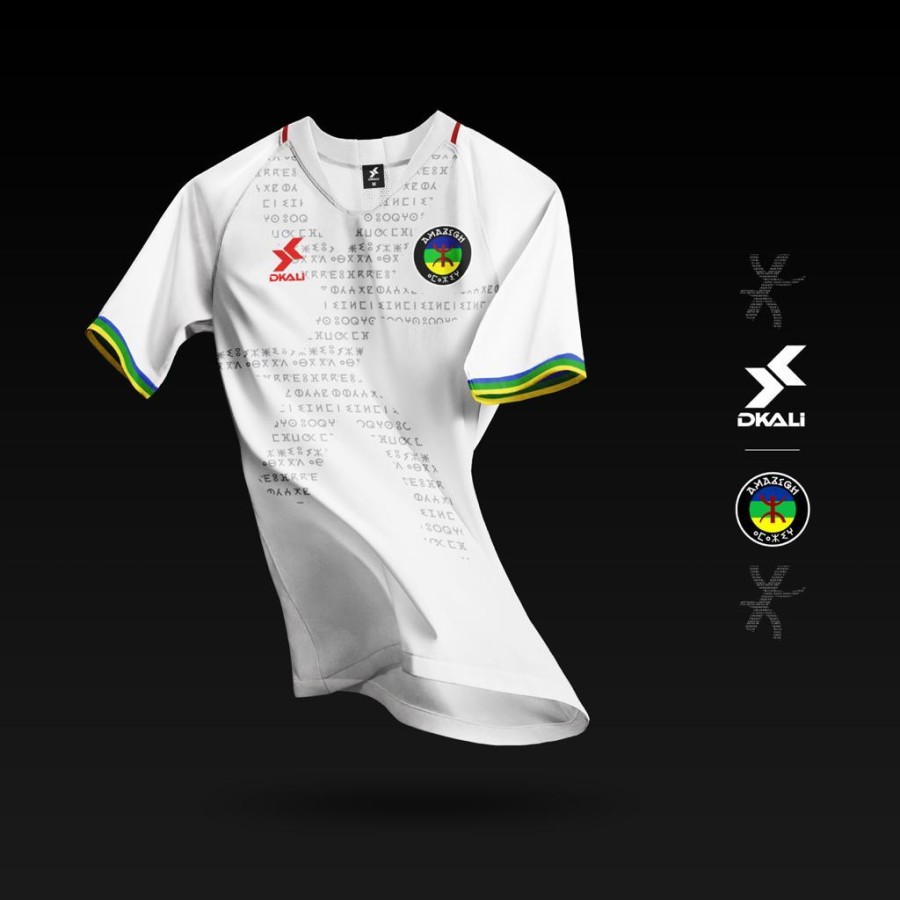 Dkali T-shirt 2020 amazigh blanc