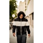 VESTE SCAMPIA CAPO - NOIR/BLANC