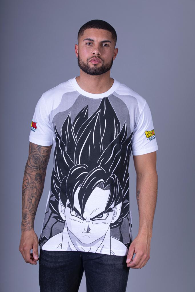 T Shirt Dbz Dragonball New 2021 Blanc Gris Belsunce Shop