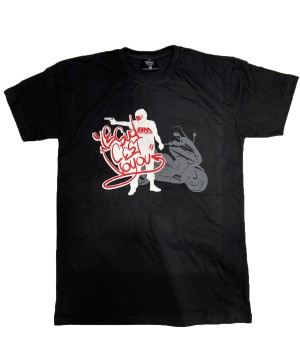 T-SHIRT BM NOIR LE SUD CEST VOYOU BLACK MARCHE