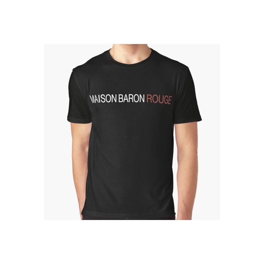 Tshirt SCH MAISON BARON ROUGE  - noir