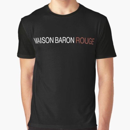 Tshirt SCH MAISON BARON ROUGE  - noir