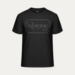 T-shirt ReDfills Paris Logo Deluxe noir intégral