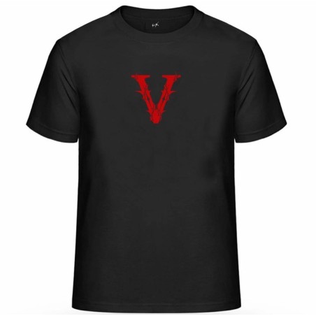Tshirt VRUNK Marseille Noir Rouge V