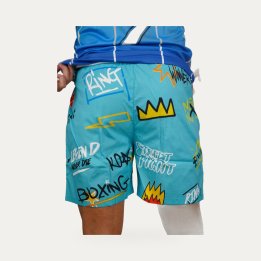 Short de bain Street Fight Vatos turquoise