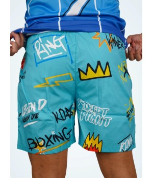 SHORT DE BAIN TURQUOISE « COLLECTION VATOS » 