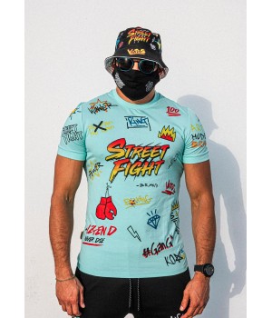 T-SHIRT VERT MENTHE « COLLECTION VATOS »