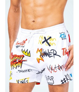 SHORT DE BAIN BLANC « COLLECTION VATOS »