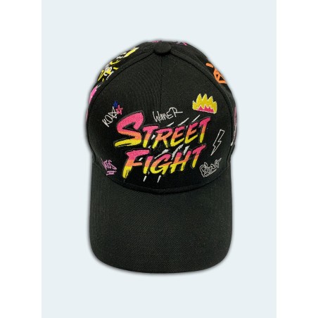 STREETFIGHT « VATOS » CAP BLACK-PINK  StreetFight