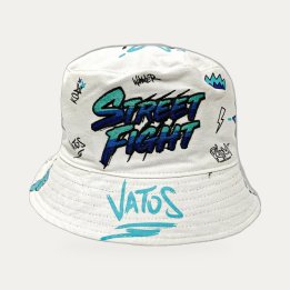 Bob Street Fight Vatos réversible noir / White Ice
