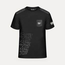 T-shirt Street Fight Milano noir