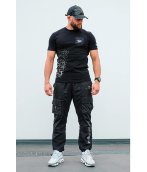 NOUVEAU T-SHIRT STREETFIGHT "MILANO" NOIR/NOIR 