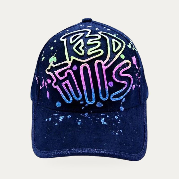 Casquette ReDfills Graph rose et bleue