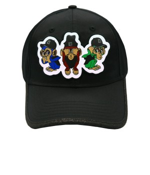 CASQUETTE PATCH THREE MONKEYS 