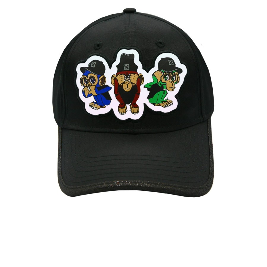 CASQUETTE PATCH THREE MONKEYS 