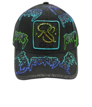 CASQUETTE SIGNATURE HORROR GREEN BLUE 