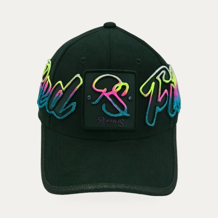 Casquette ReDfills Tag rose et bleu