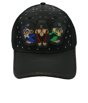 CASQUETTE PATCH THREE MONKEYS DELUXE 