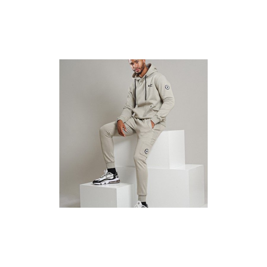 Survêtement capuche MANHATTAN Moca Unisex COMME DES LOUPS