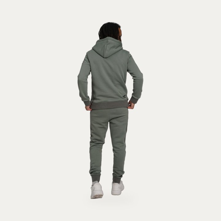 Survêtement à capuche Comme des loups Manhattan olive kaki – vue 2