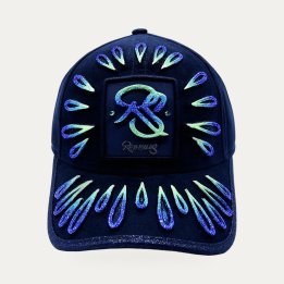 Casquette ReDfills Drop verte et bleue