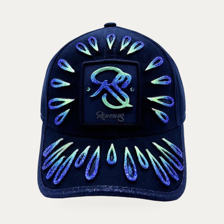 Casquette ReDfills Drop verte et bleue