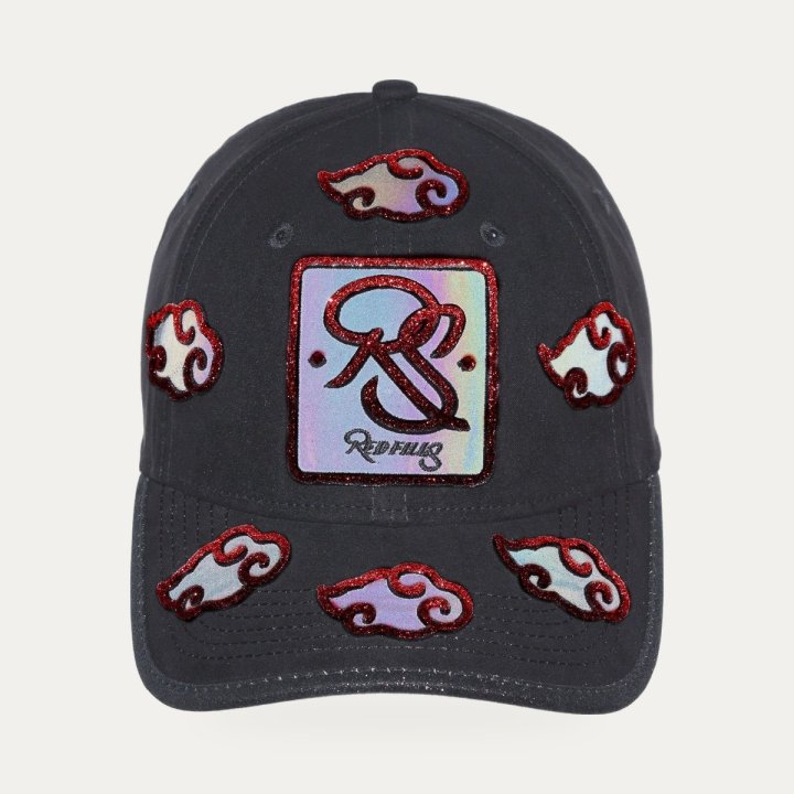 Casquette ReDfills Akatsuki Iridescent rouge – vue 2