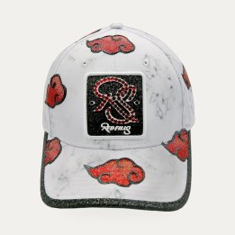 Casquette ReDfills Akatsuki marbre blanc
