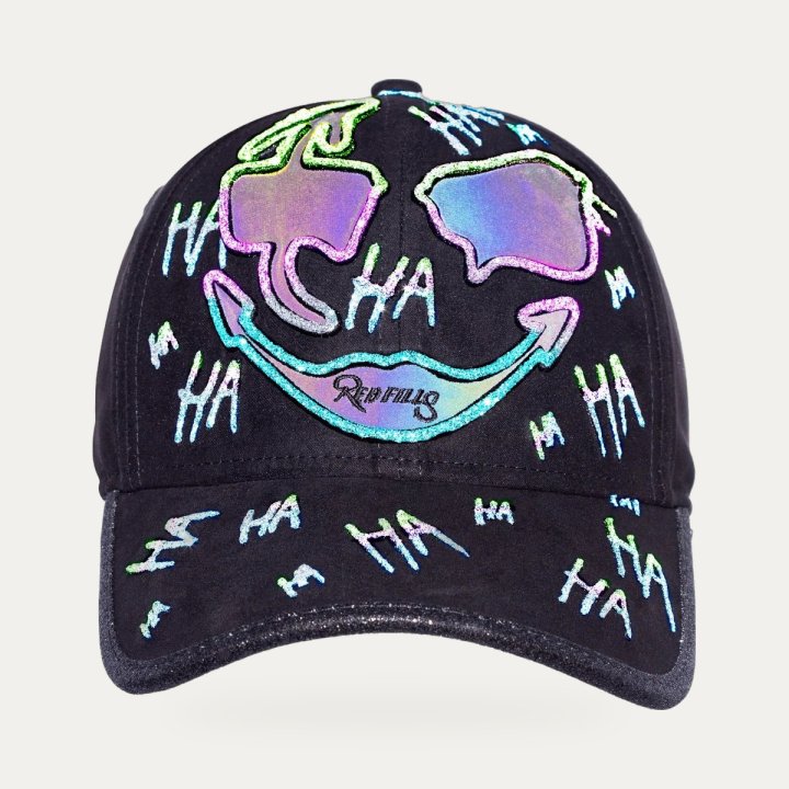 Casquette ReDfills Joker rose et bleue